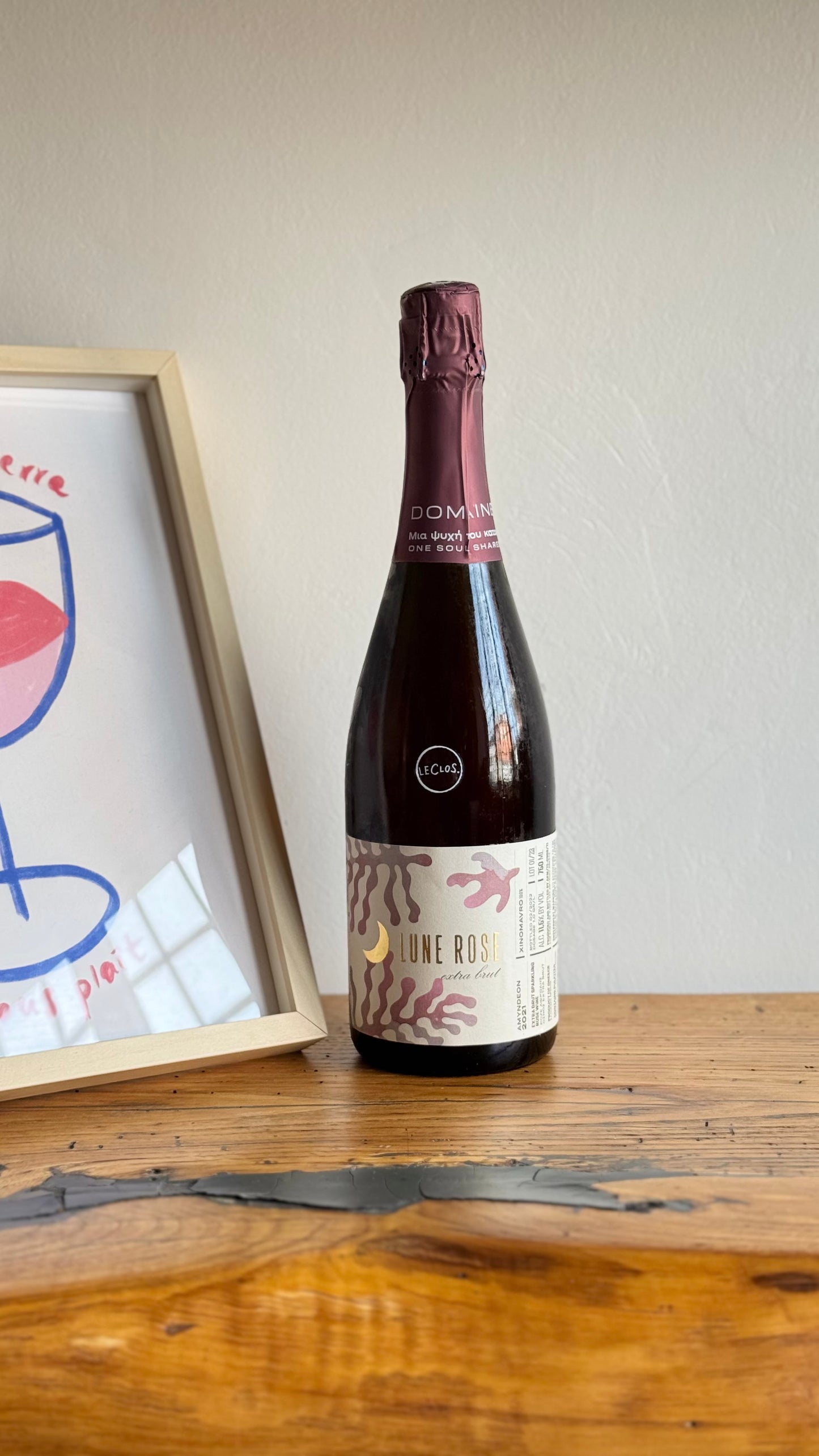 Lune rosè extra brut 2021-Domaine Oinea