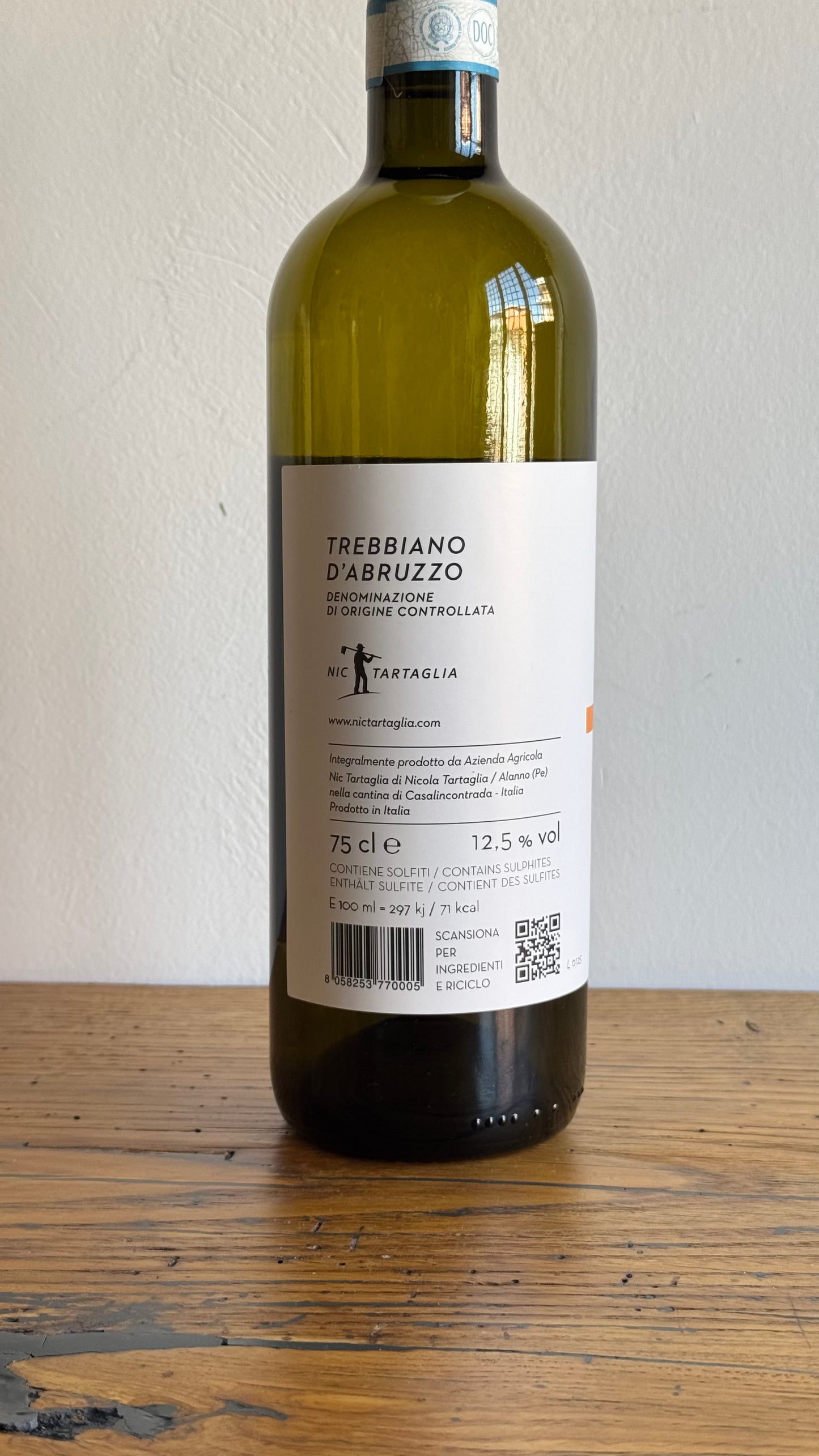 Trebbiano d’Abruzzo - Nic Tartaglia 2024