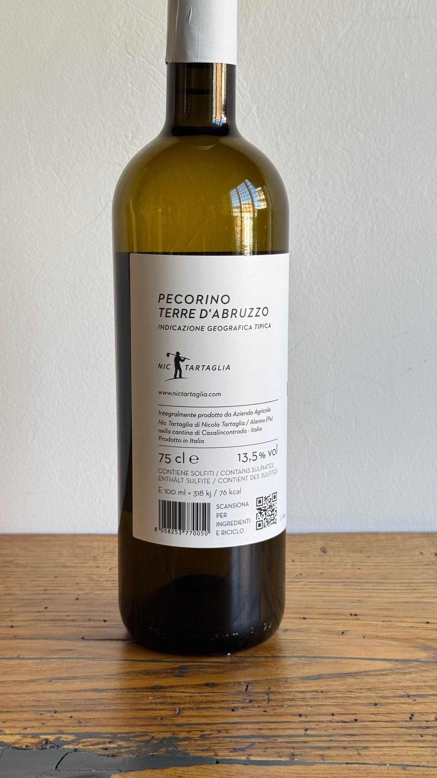 Pecorino Terre d’Abruzzo - Nic Tartaglia 2024