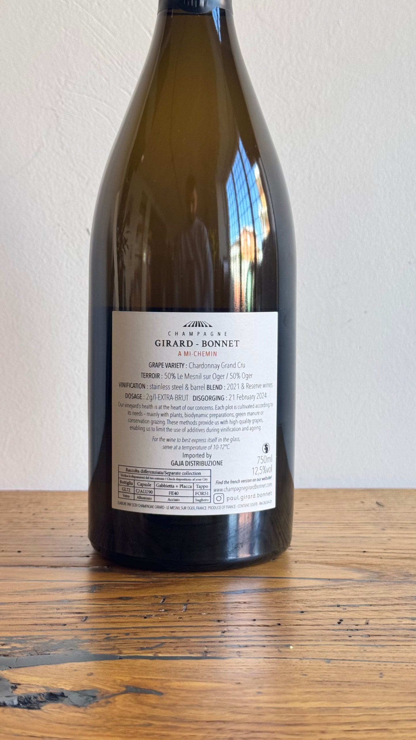 Champagne Girard-Bonnet, A Mi - Chemin 2021