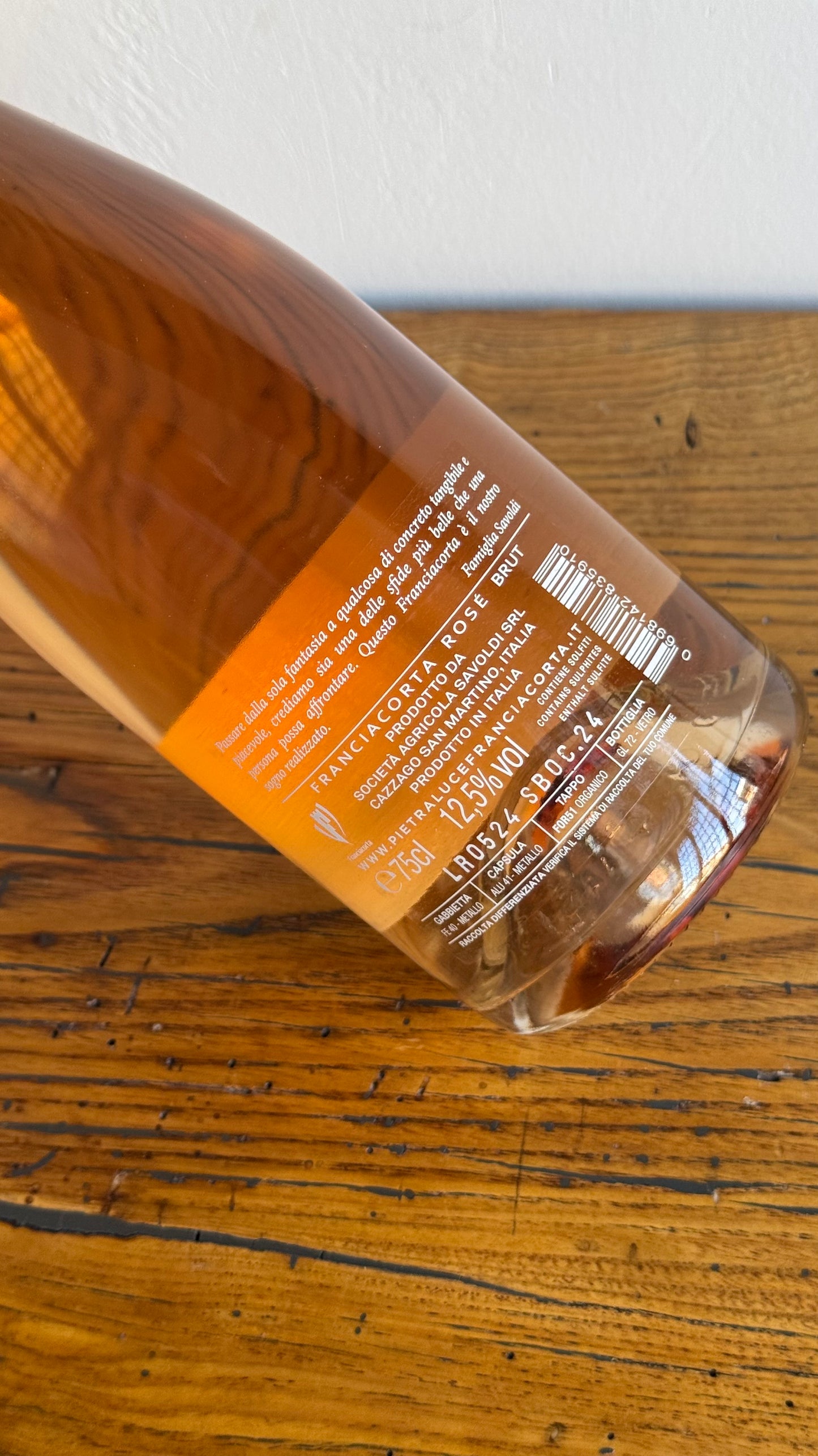 Franciacorta Rosé - Pietraluce