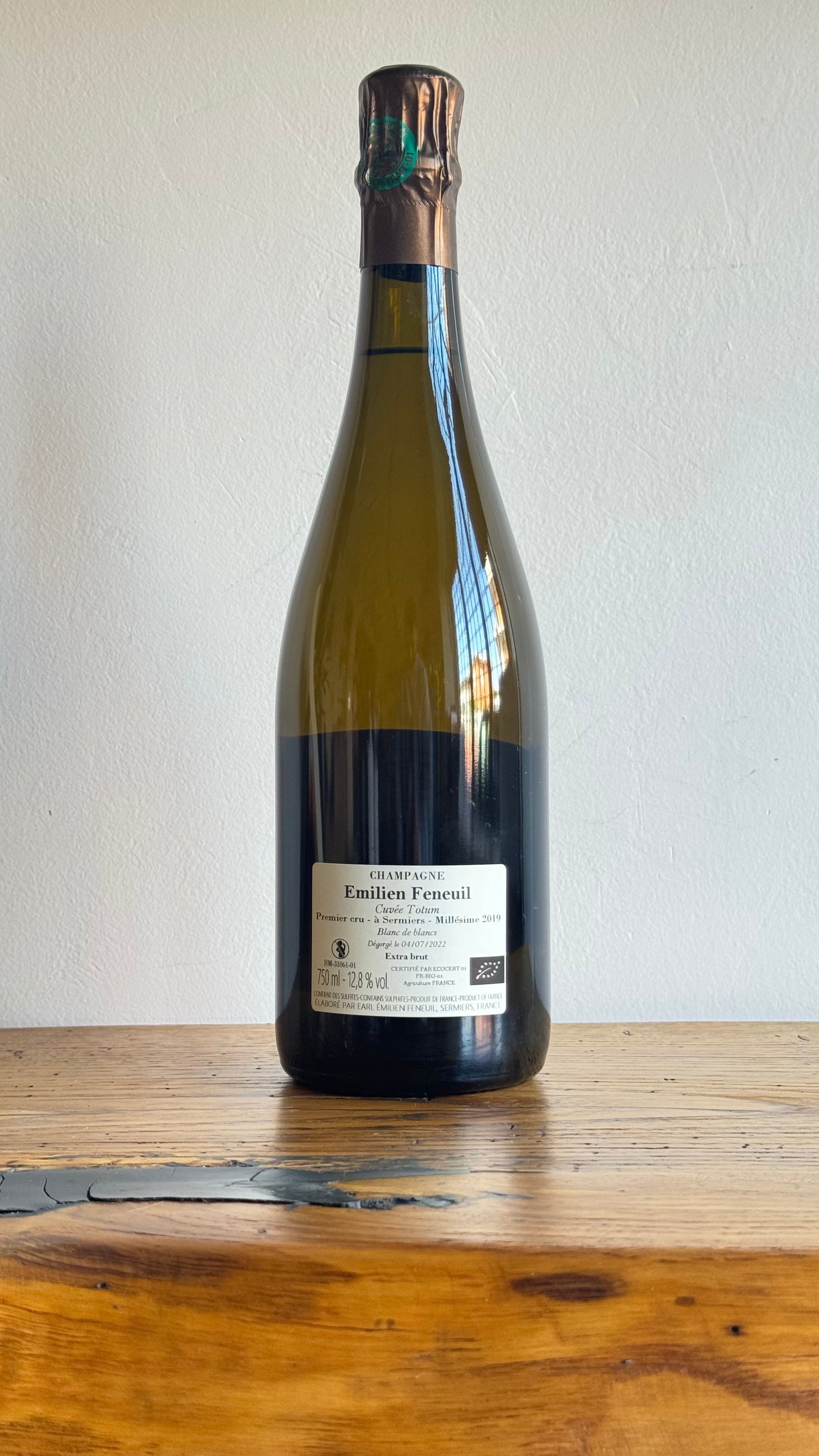 Champagne Totum Millésime - Émilien Feneuil 2019