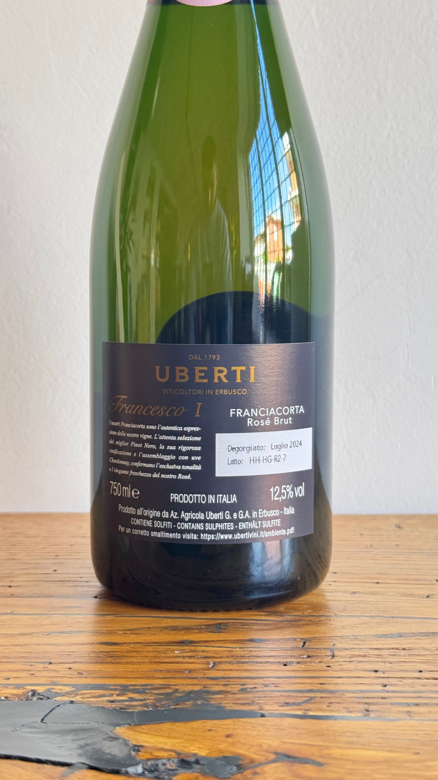 Franciacorta Rosè Francesco I - Uberti