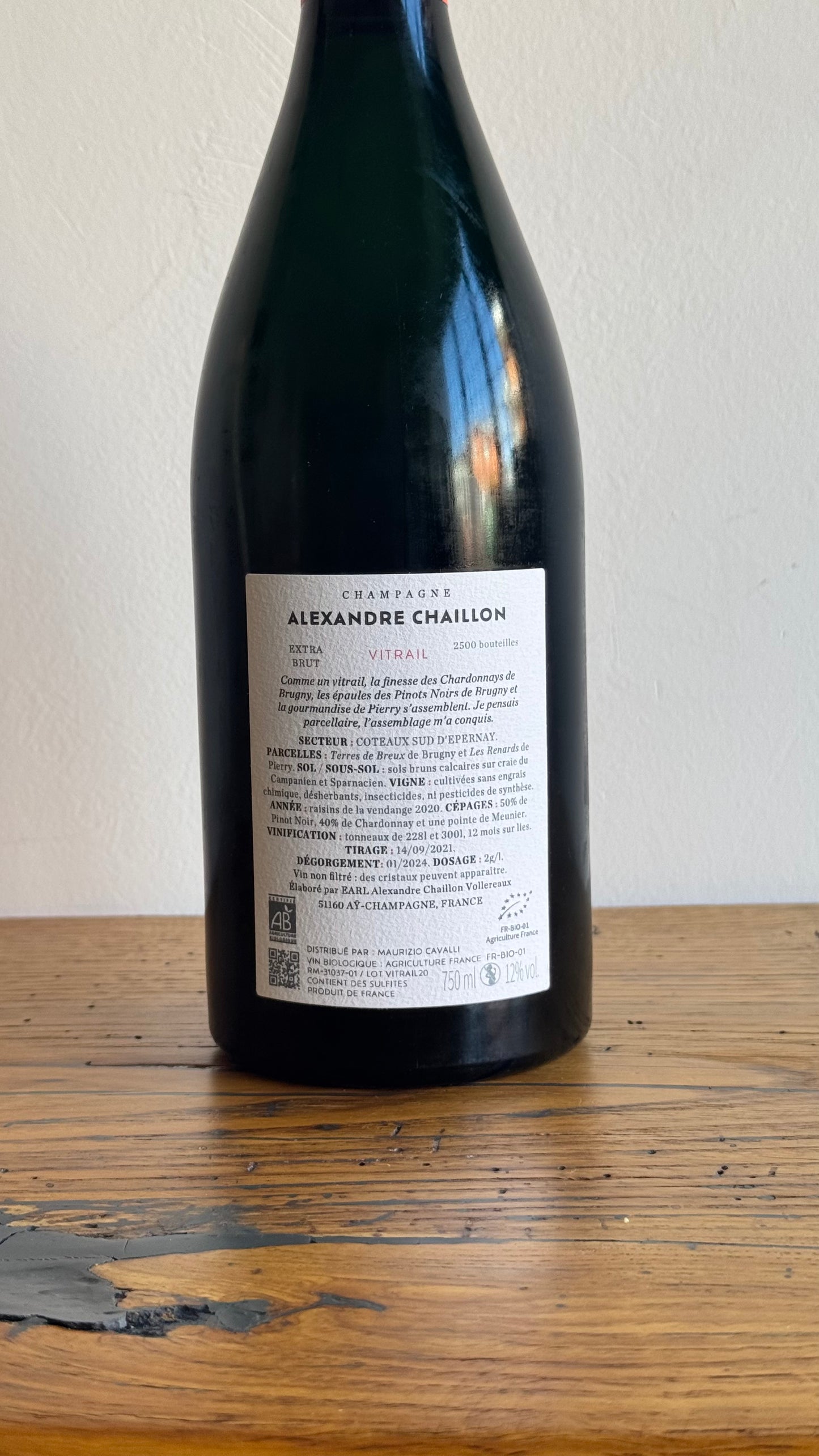 Champagne Vitrail - Alexandre Chaillon 2020